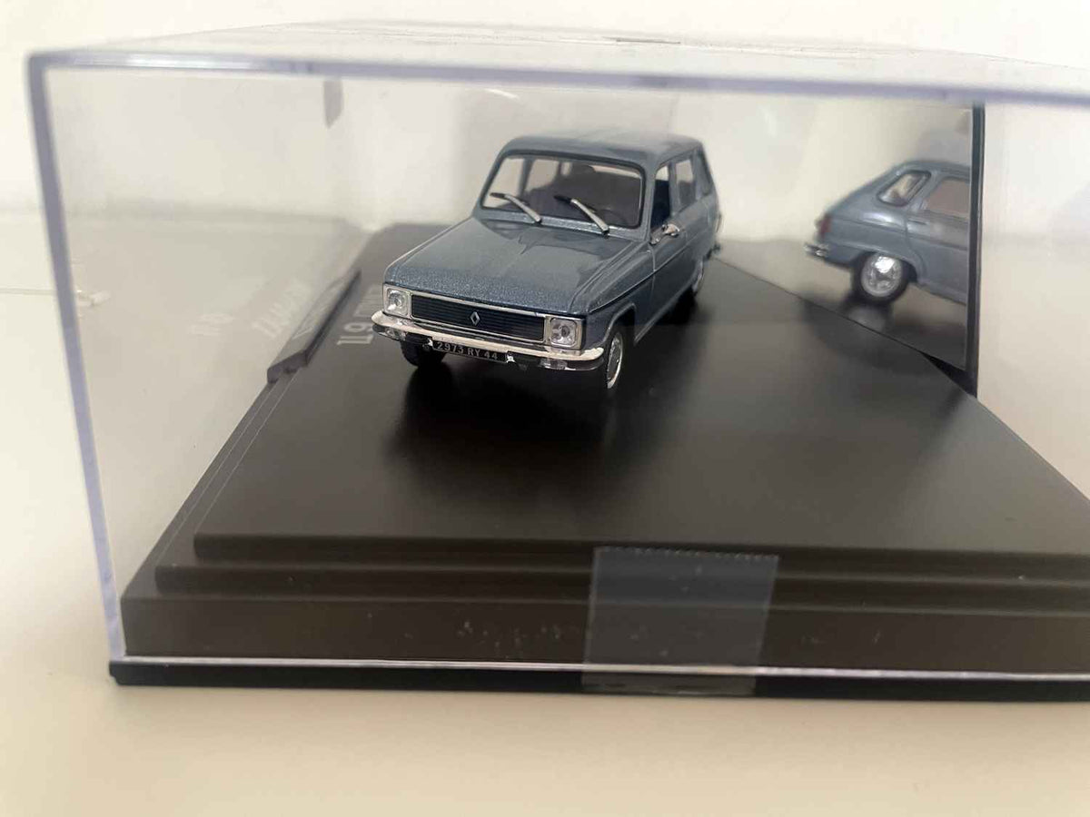 Renault 6 TL blauwgrijs (rechthoekige boxset) - Norev