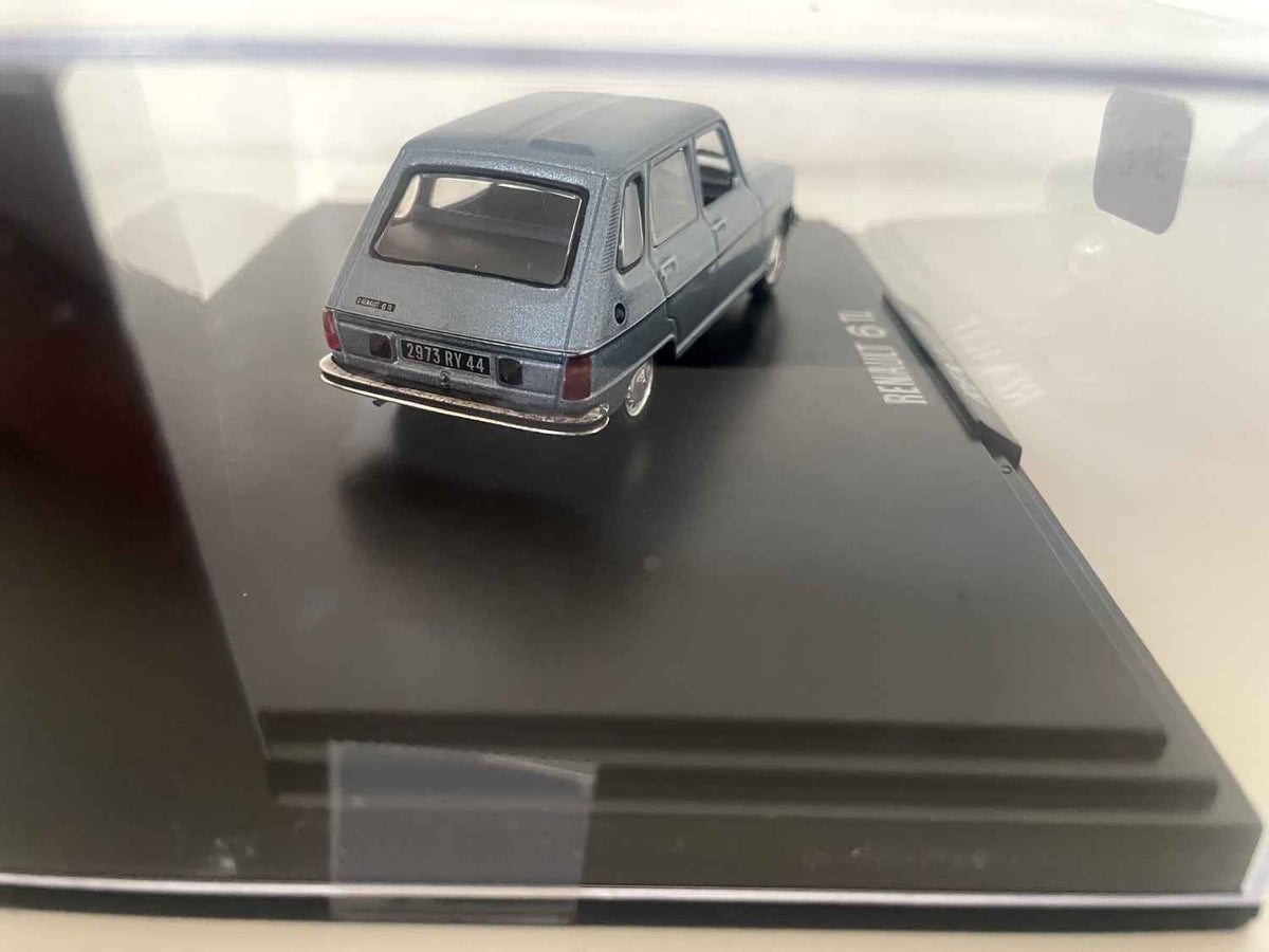 Renault 6 TL blauwgrijs (rechthoekige boxset) - Norev