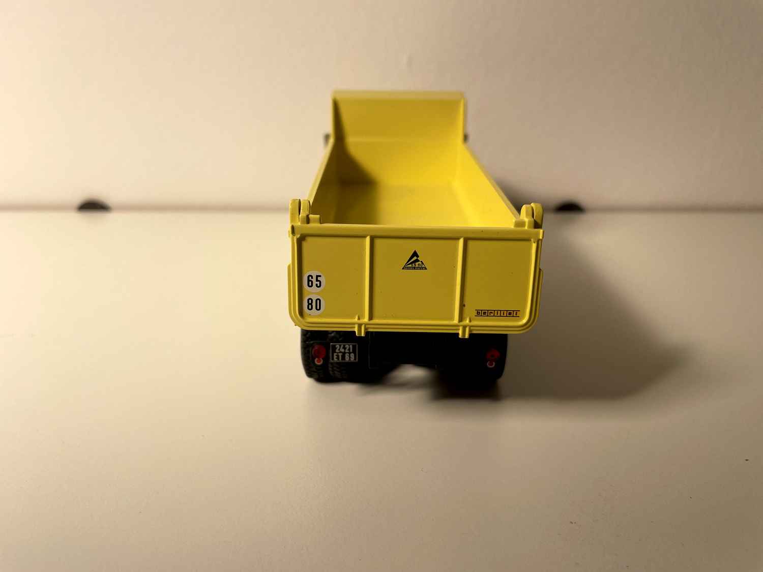 Camion Berliet GBH 12 6X4 - giel Benne-Camion
