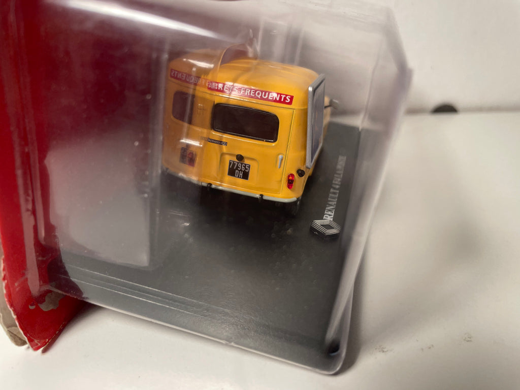 Renault 4 F4 jaune La Poste - PTT