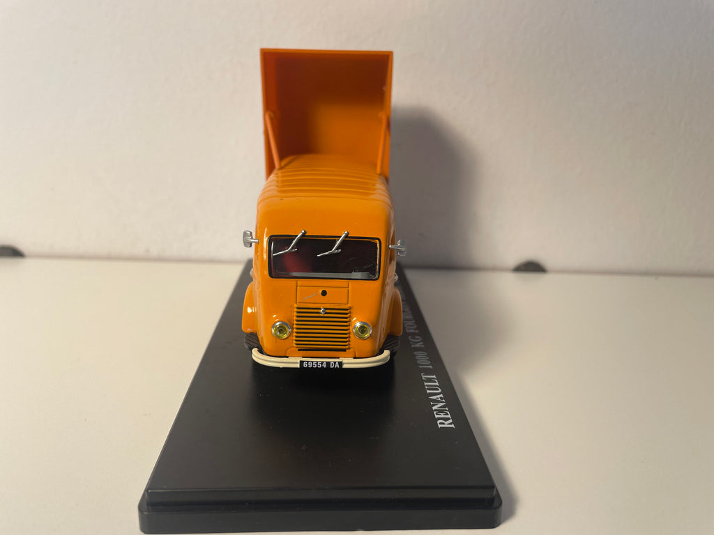 Renault 1000 Kg orange fourgon série DDE
