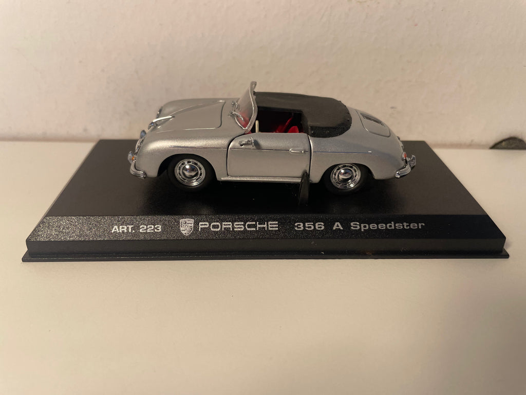 Porsche 356 A Speedster grigio - collezione Detailcars