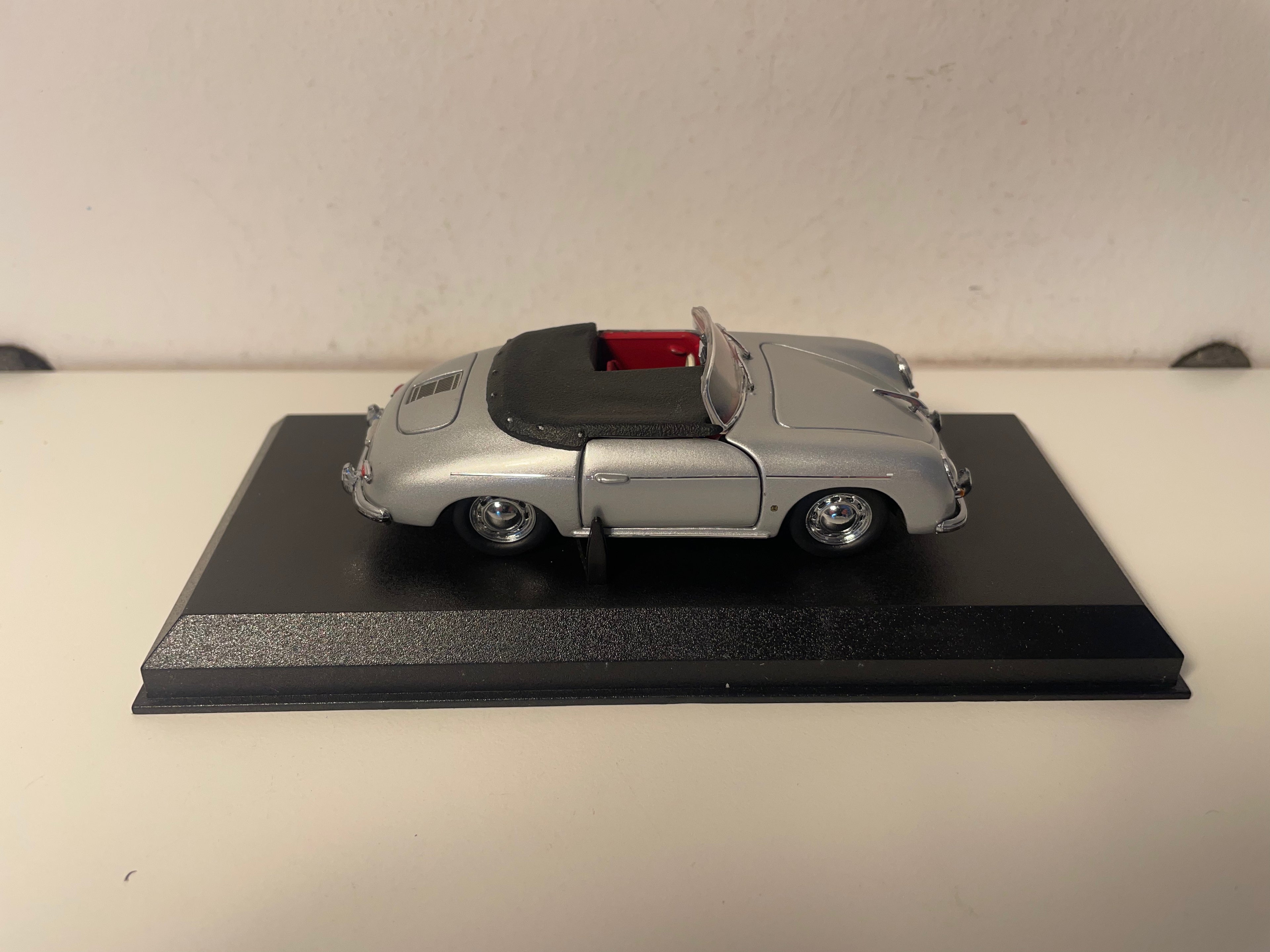 Porsche 356 A Speedster grigio - collezione Detailcars