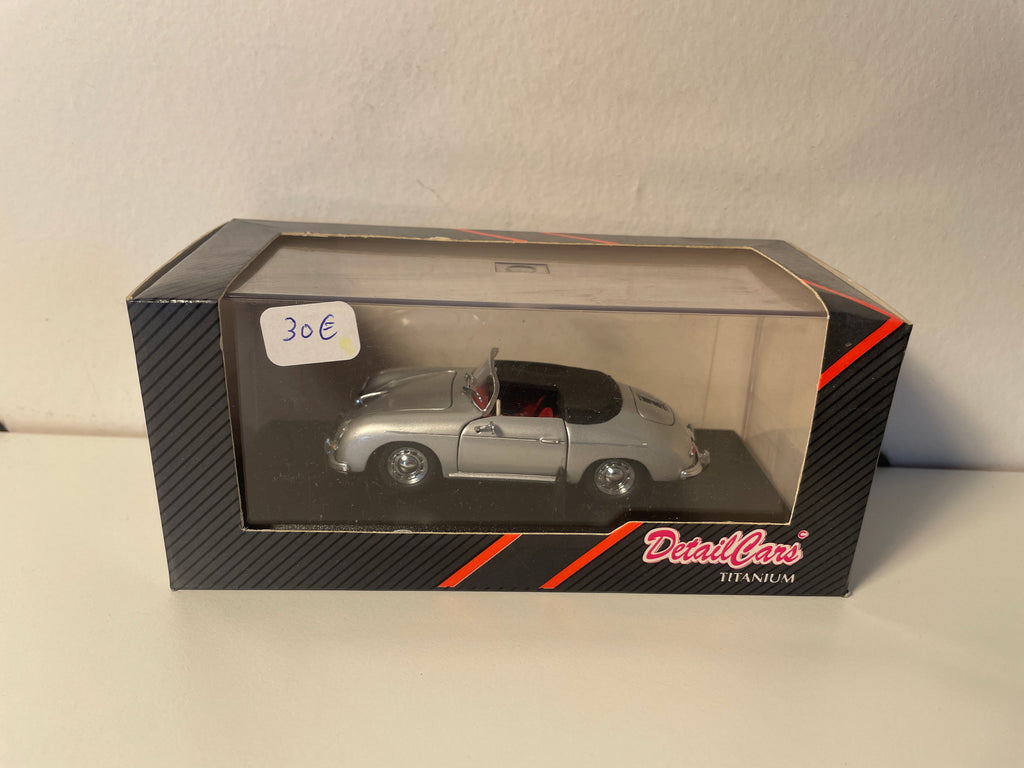 Porsche 356 A Speedster grigio - collezione Detailcars
