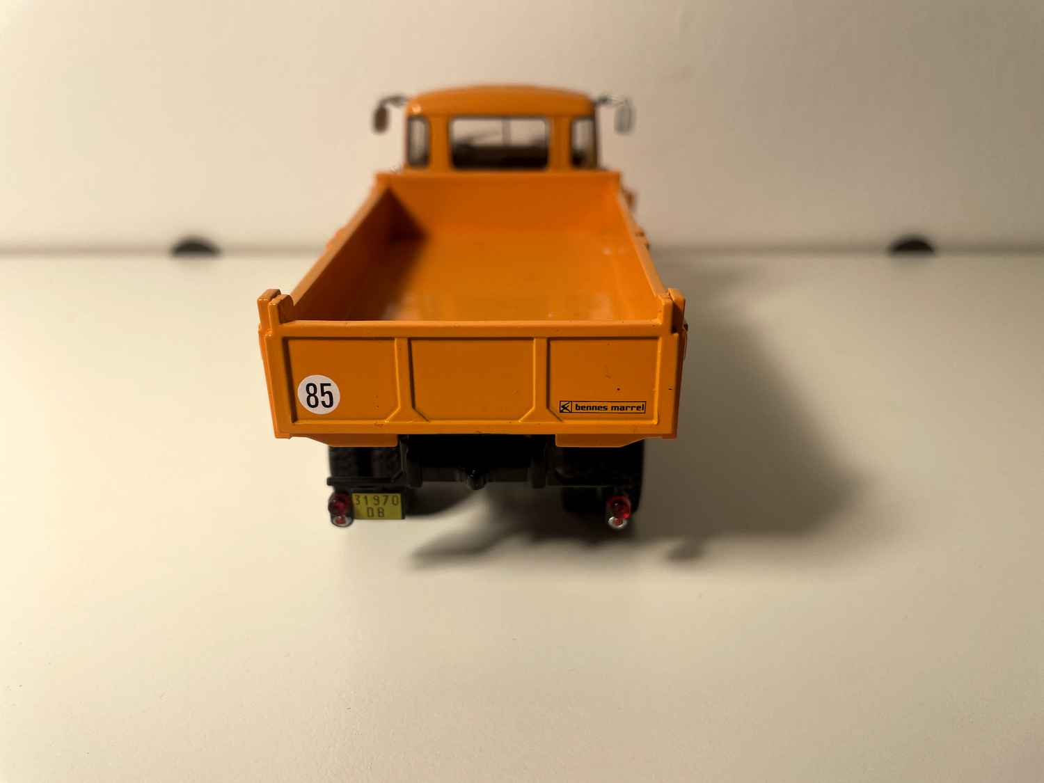 Orange Schneeschaufel Berliet L 64-6 M3 4x4