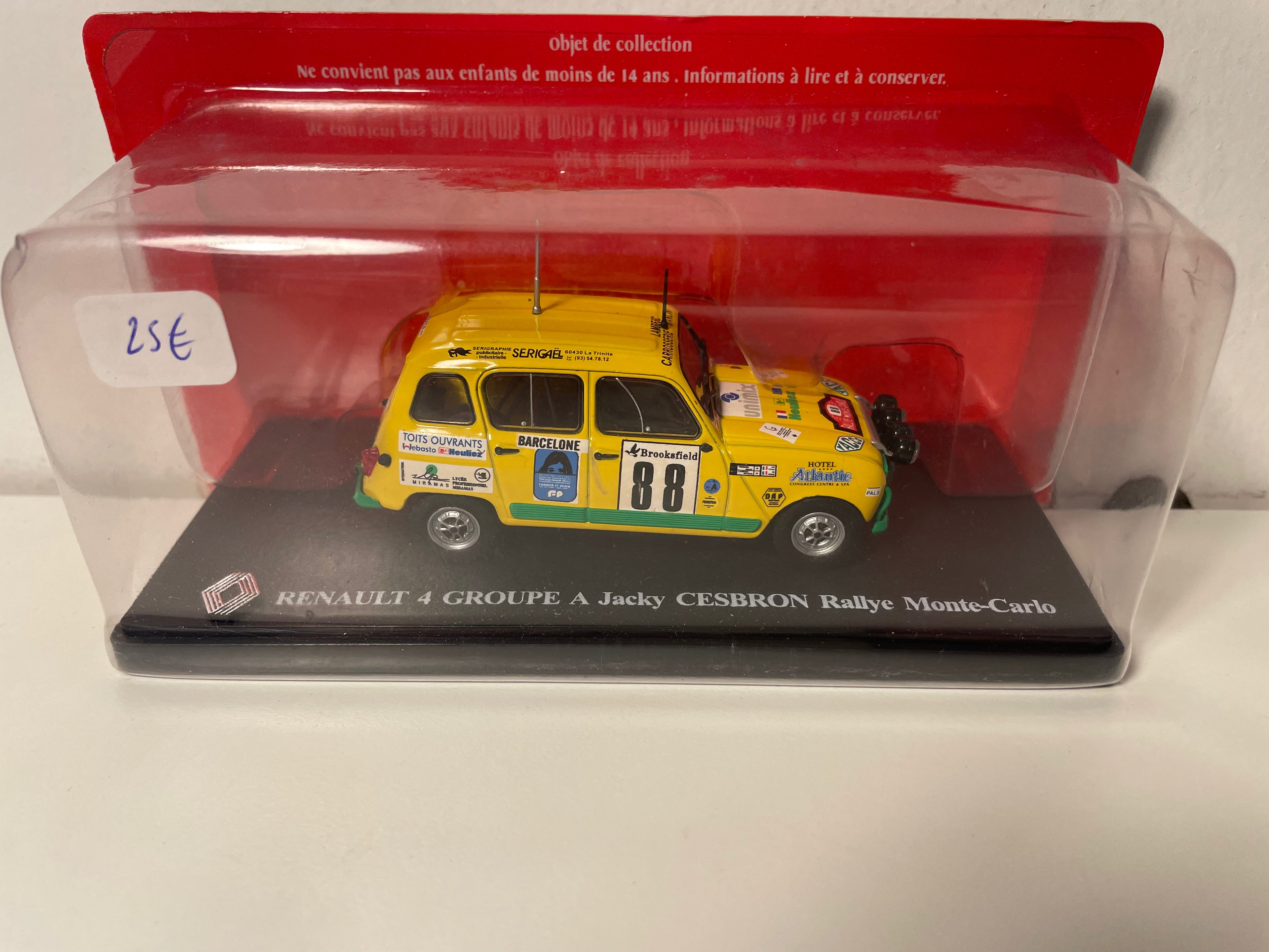 Renault 4 Grupp A Jacky Cesbron Rallye Monte Carlo Giel