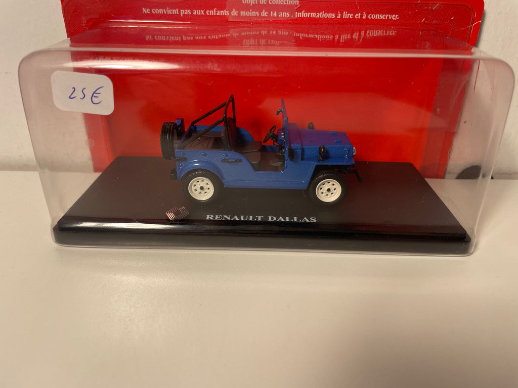 Niebieski Renault Dallas
