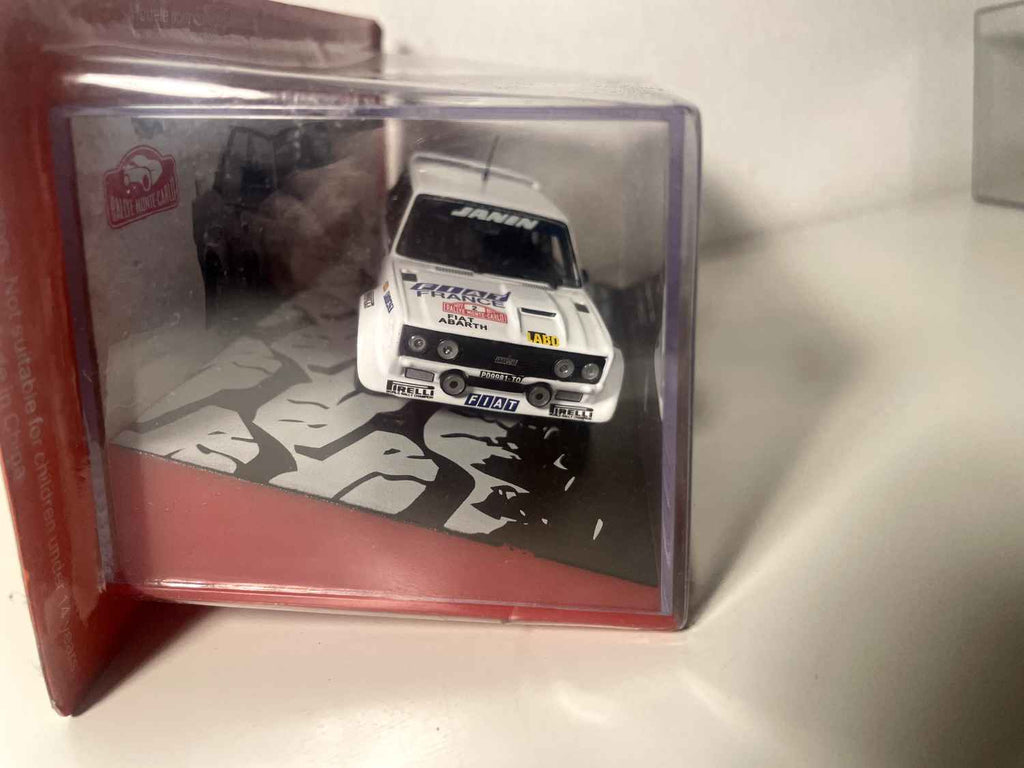 Fiat 131 Abarth bianca numero 2 - Rally di Monte Carlo 1977