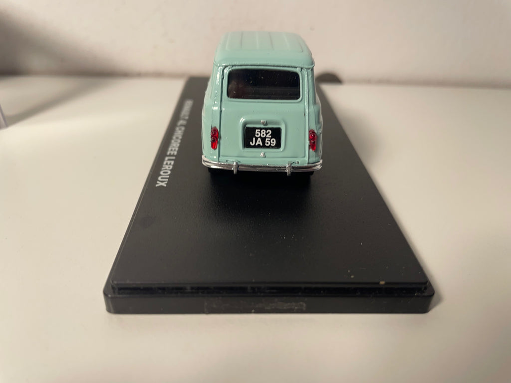 Renault 4L błękitna? - reklama cykorii LEROUX