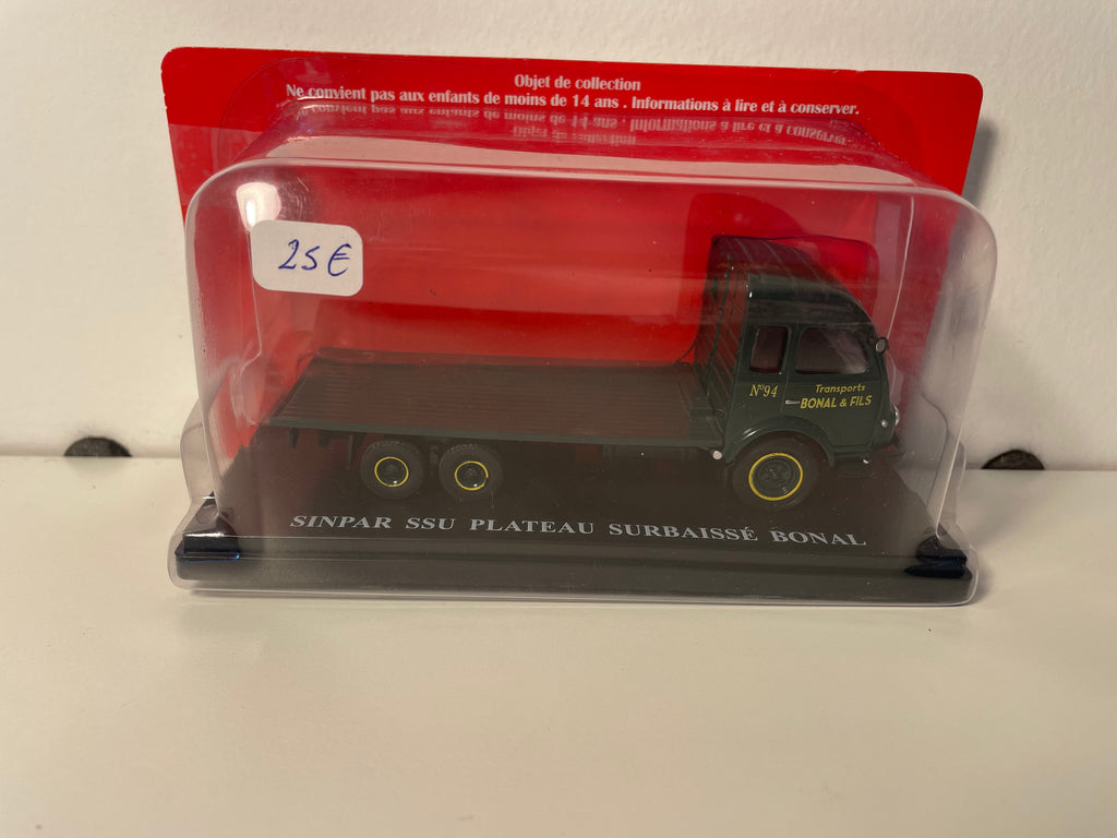 Renault Sinpar SSU Tieflader Grün - BONAL und Söhne Transport