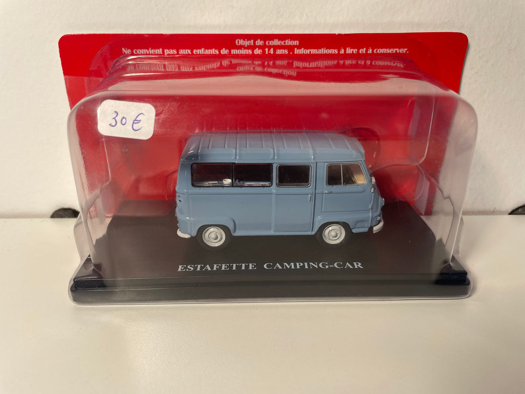 Renault Estafette camping-car azul