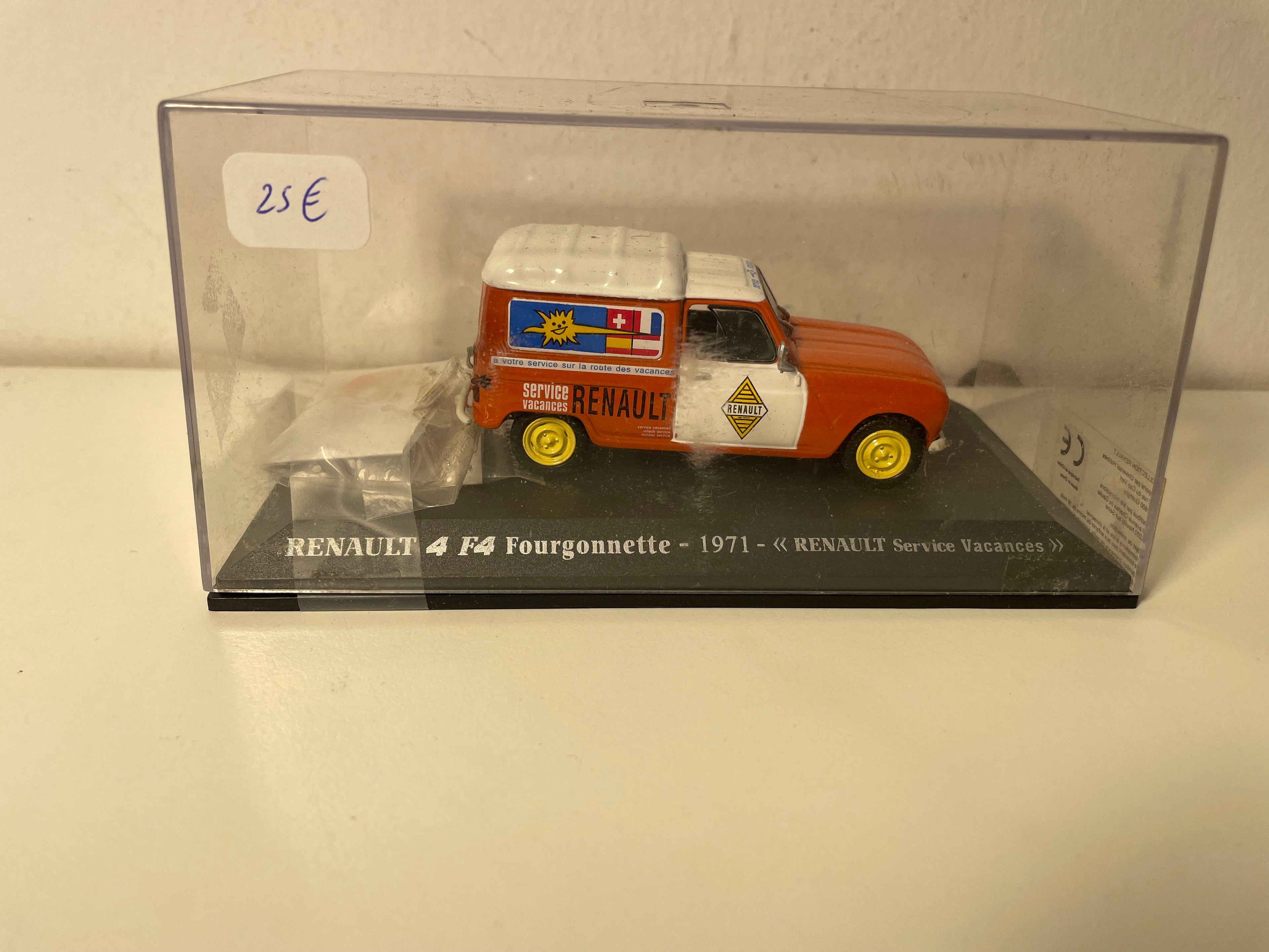 Renault 4 F4 Van from 1971 holiday services