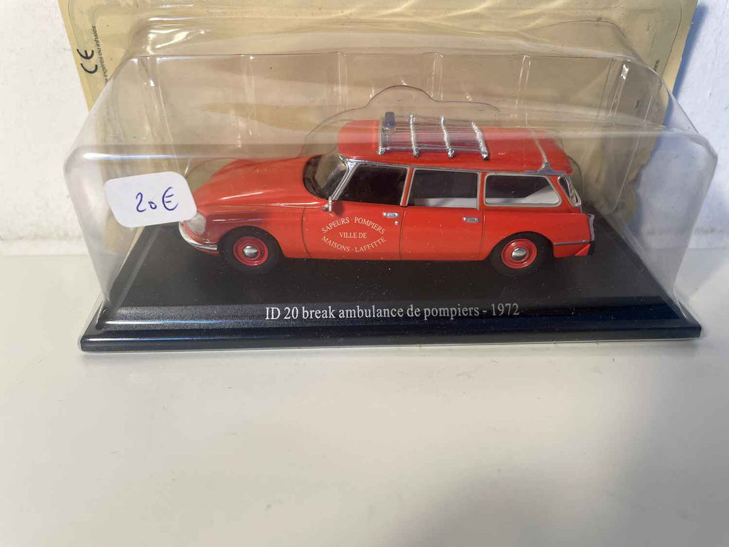 Citroën ID 20 ambulanza dei pompieri station wagon del 1972