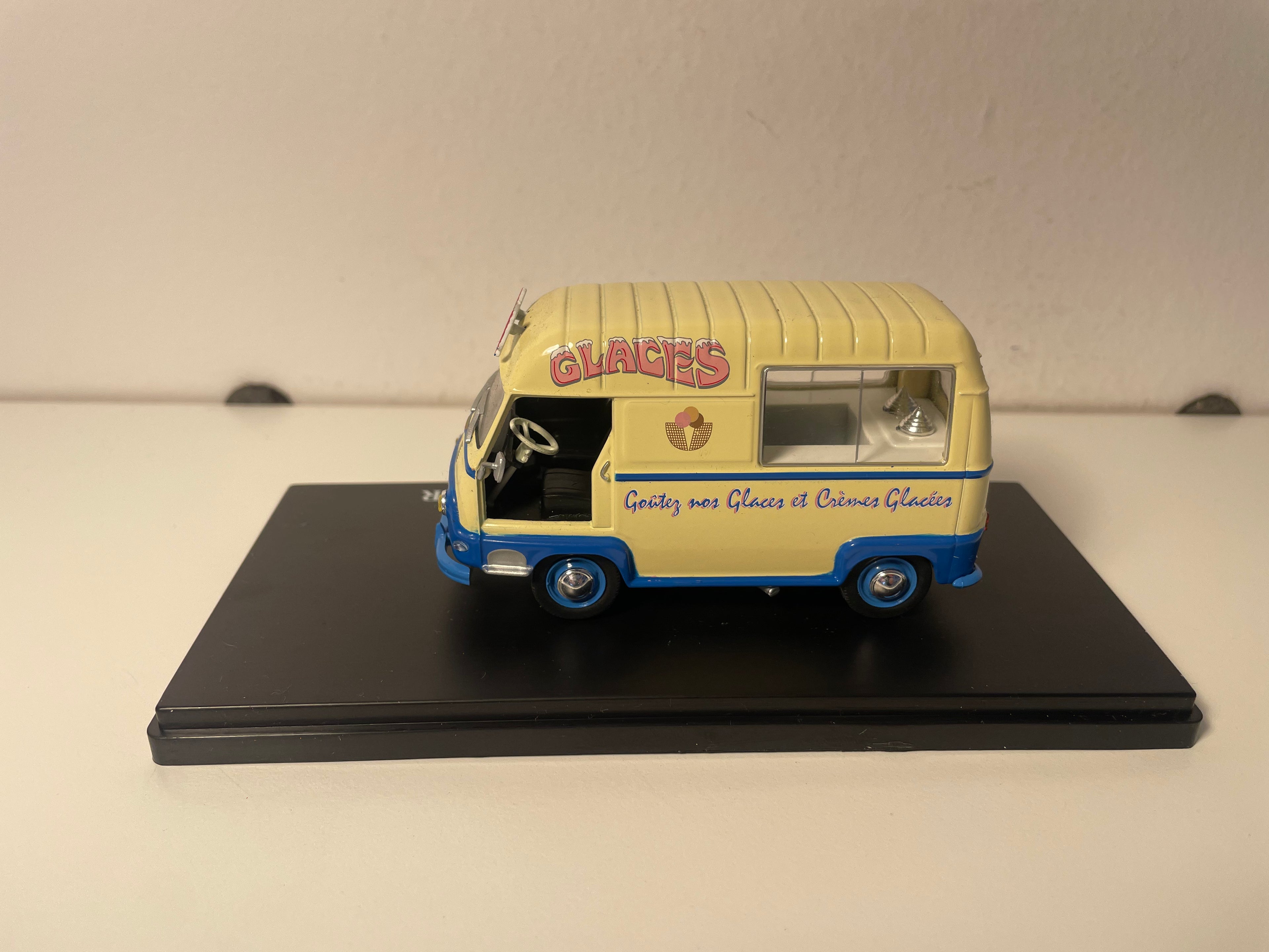Renault Estafette Beige and Blue GLACIER (Ice Cream Vendor)