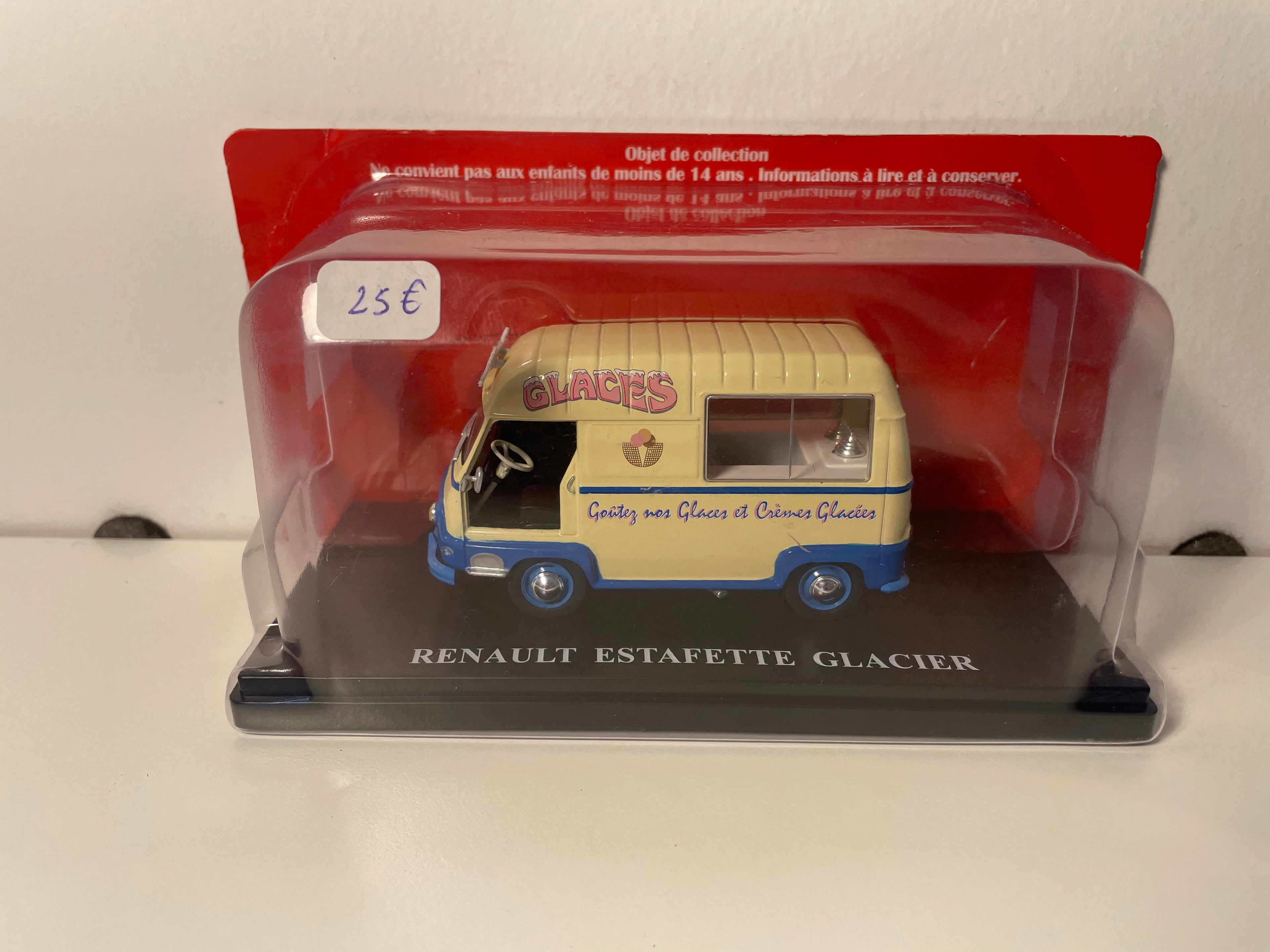 Renault Estafette Beige and Blue GLACIER (Ice Cream Vendor)