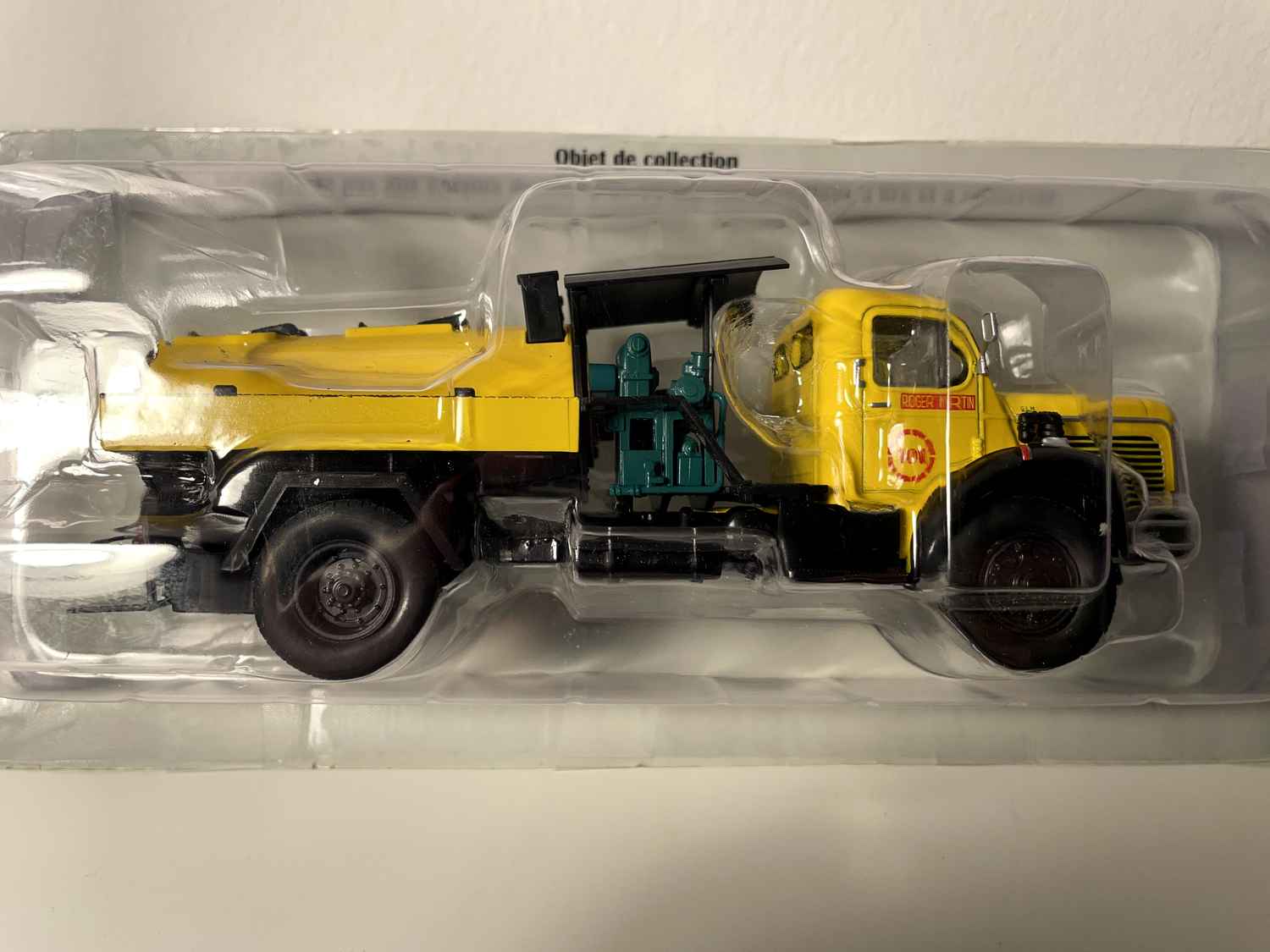 Camión Berliet GLM 10 R mezcladora de asfalto - Colección Hachette