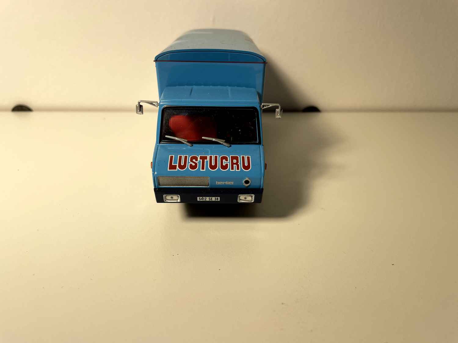 Camion Berliet Stradair 20 bleu LUSTUCRU