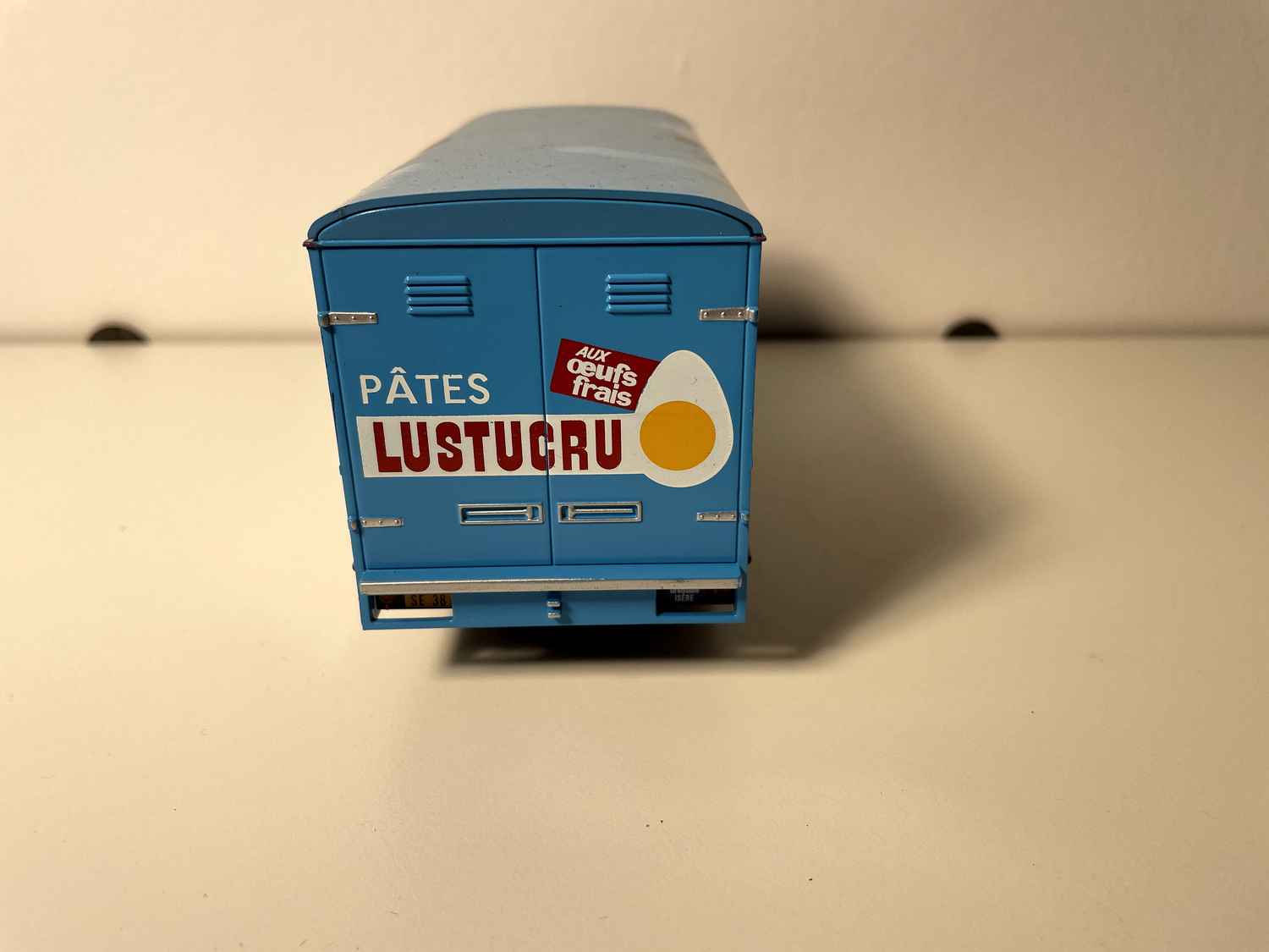 Camion Berliet Stradair 20 bleu LUSTUCRU