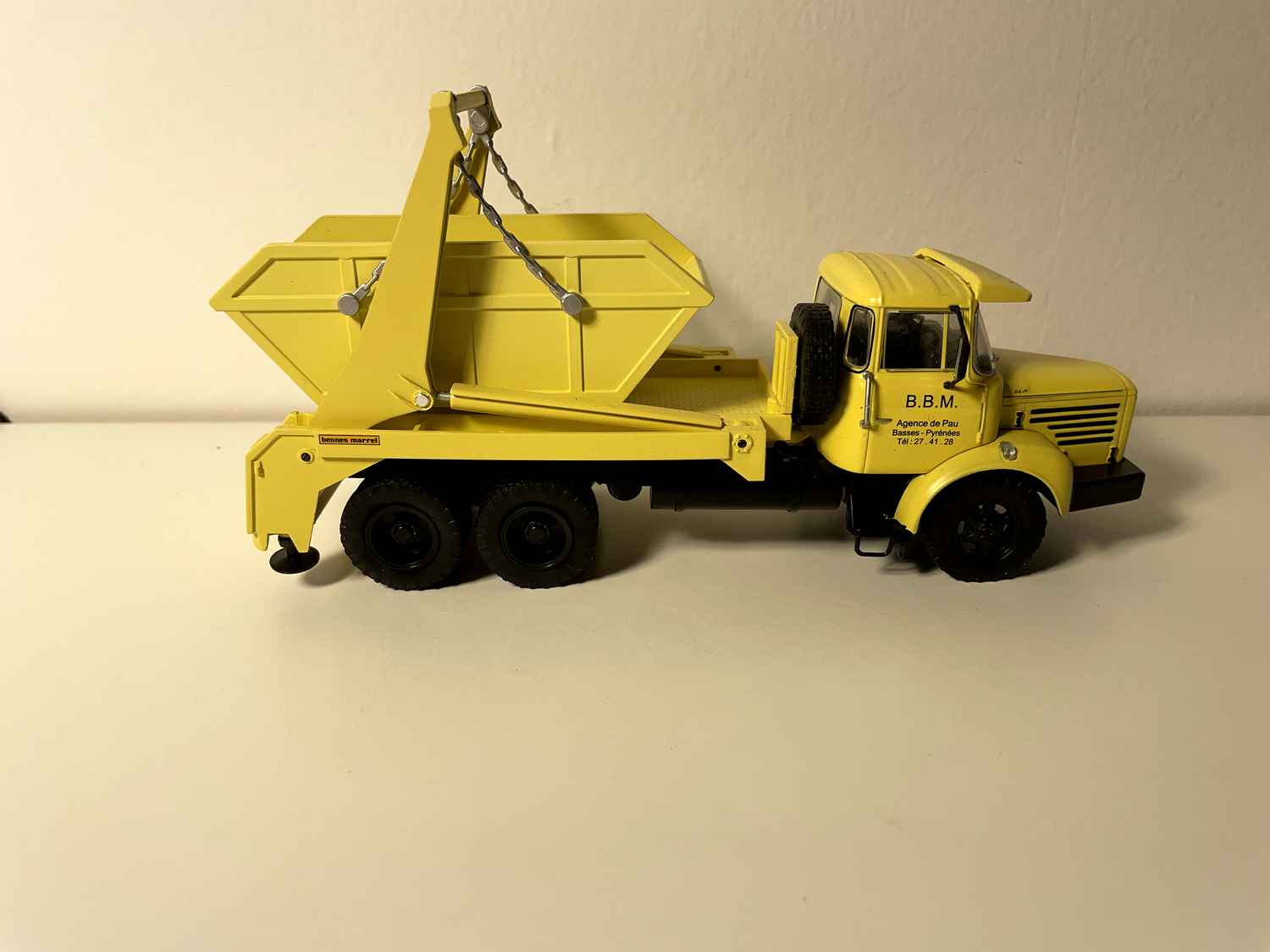 Berliet GLM 12 6x4 Gielkärf "BBM" - Hachette Collections / Miniaturen Hiersteller: IXO