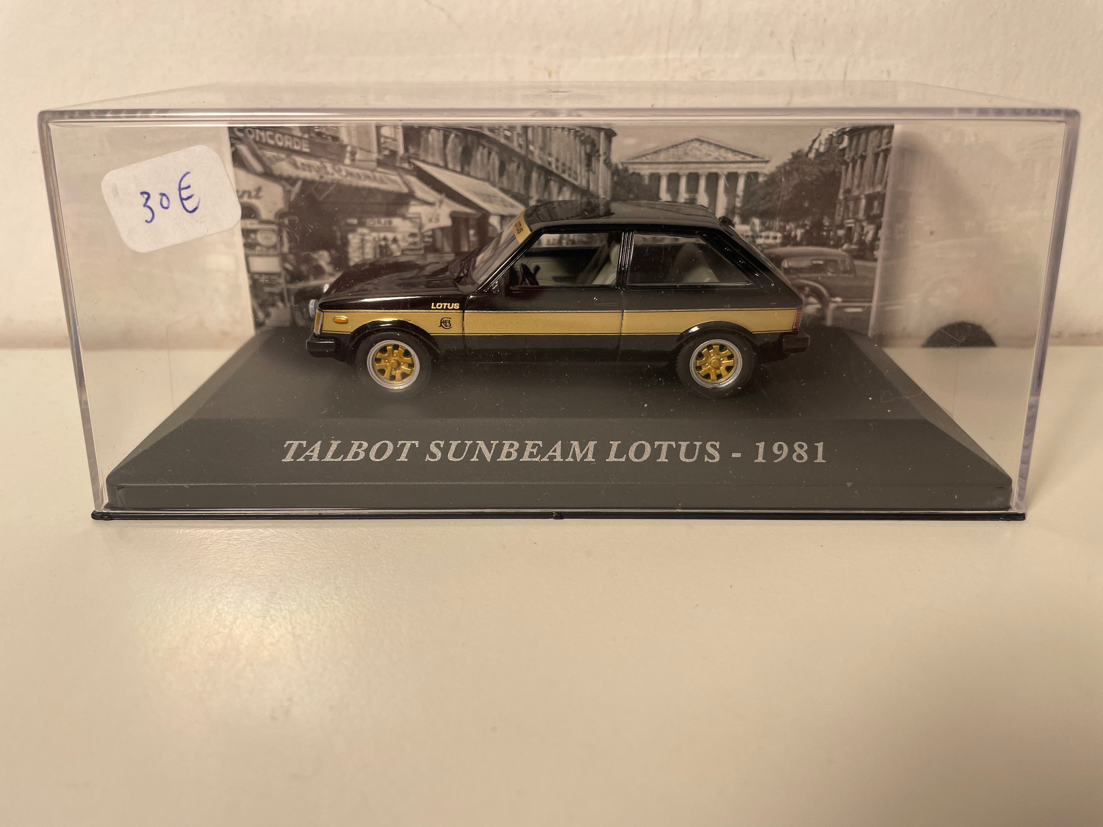 1981 Black and Grey Talbot Sunbeam Lotus
