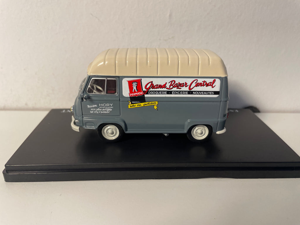 Renault Estafette Grau mit Beigem Dach Mobiler Handel (Grand Bazar Central)