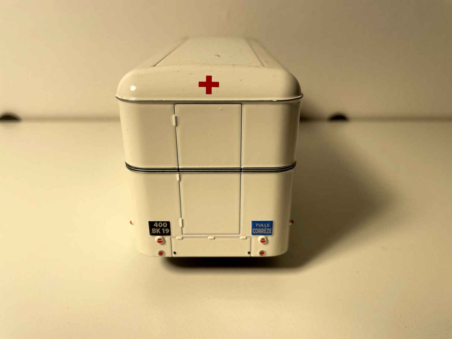 Camión Berliet GLA 5R blanco medicina del trabajo - servicios médicos del trabajo (con blister y caja)