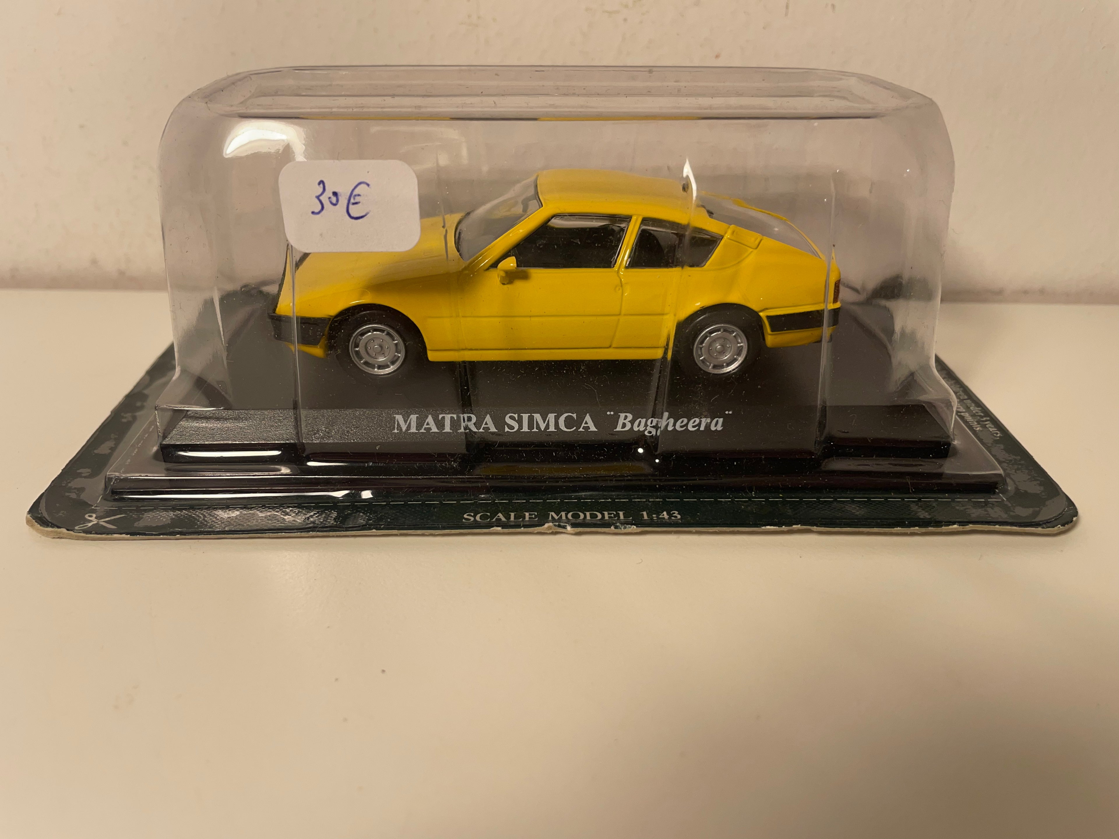 Matra Simca Bagheera jaune - Del Prado