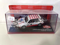 Lancia Delta HF Intégrale blanche et rouge numéro 16 - rallye de Monté-Carlo de 1993