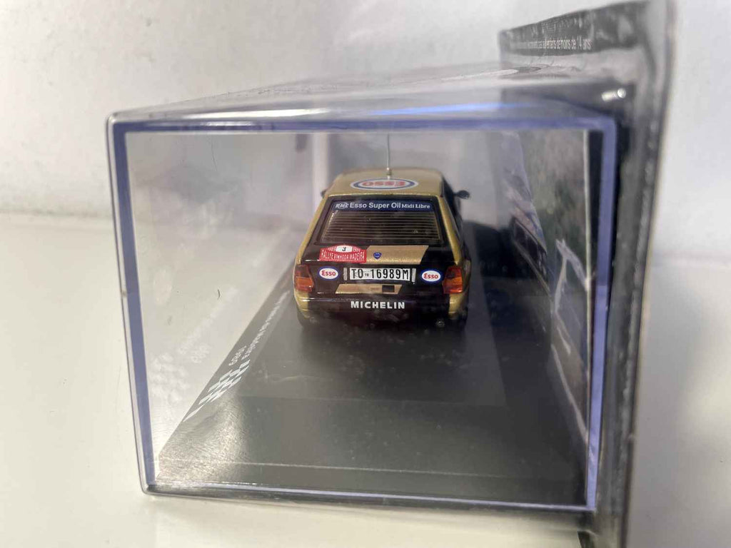 Lancia Delta Intégrale marron numéro 3 - rallye de Madère de 1989