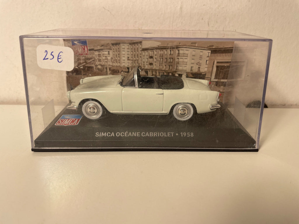 Simca Océane Cabriolet Weiß gebrochen/Creme von 1958