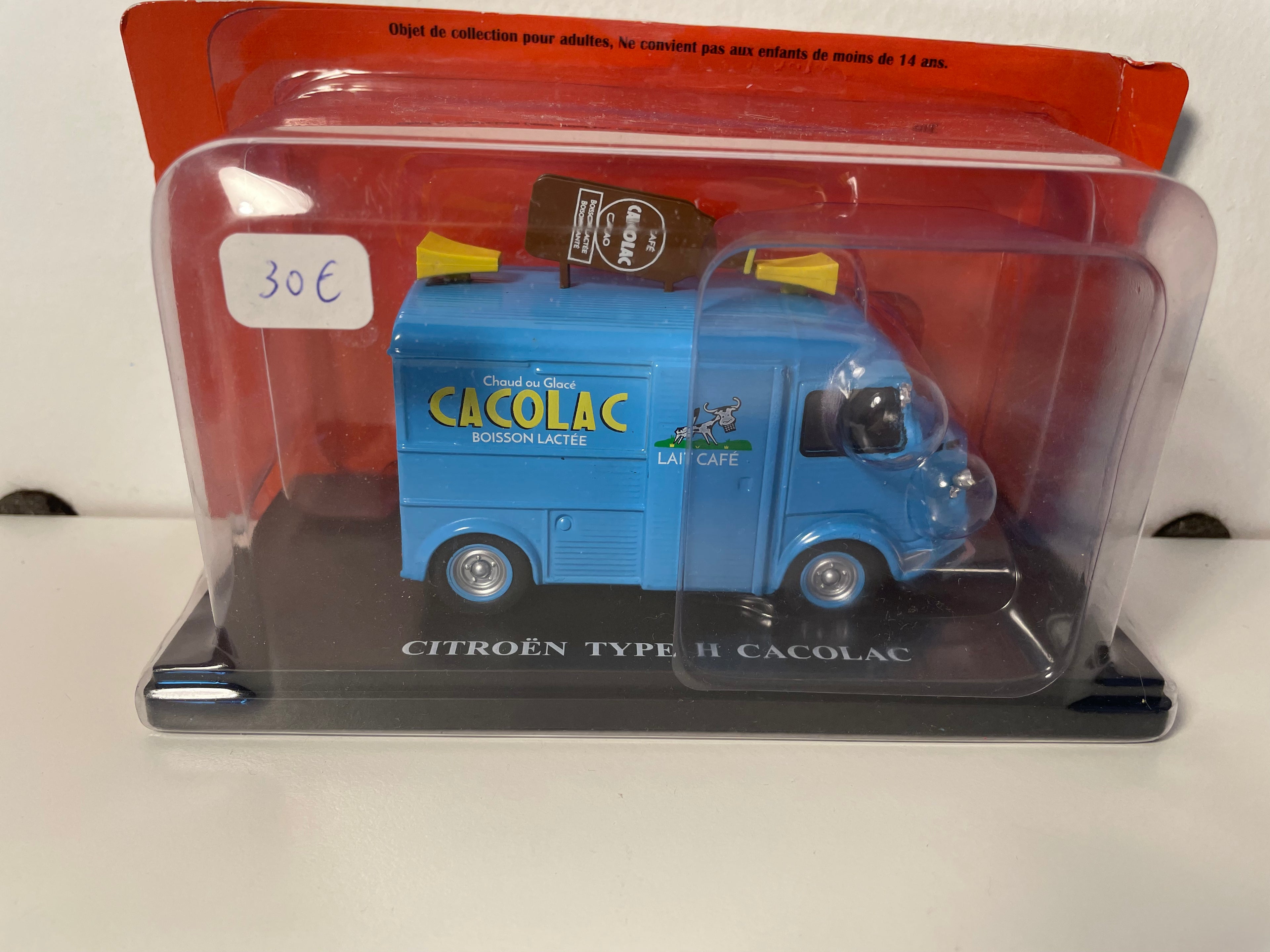 Citroën type H bleu CACOLAC N°2 - 30