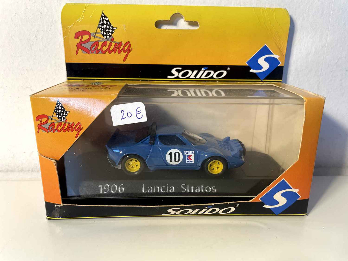 Lancia Stratos bleue numéro 10 (Solido référence 1906)