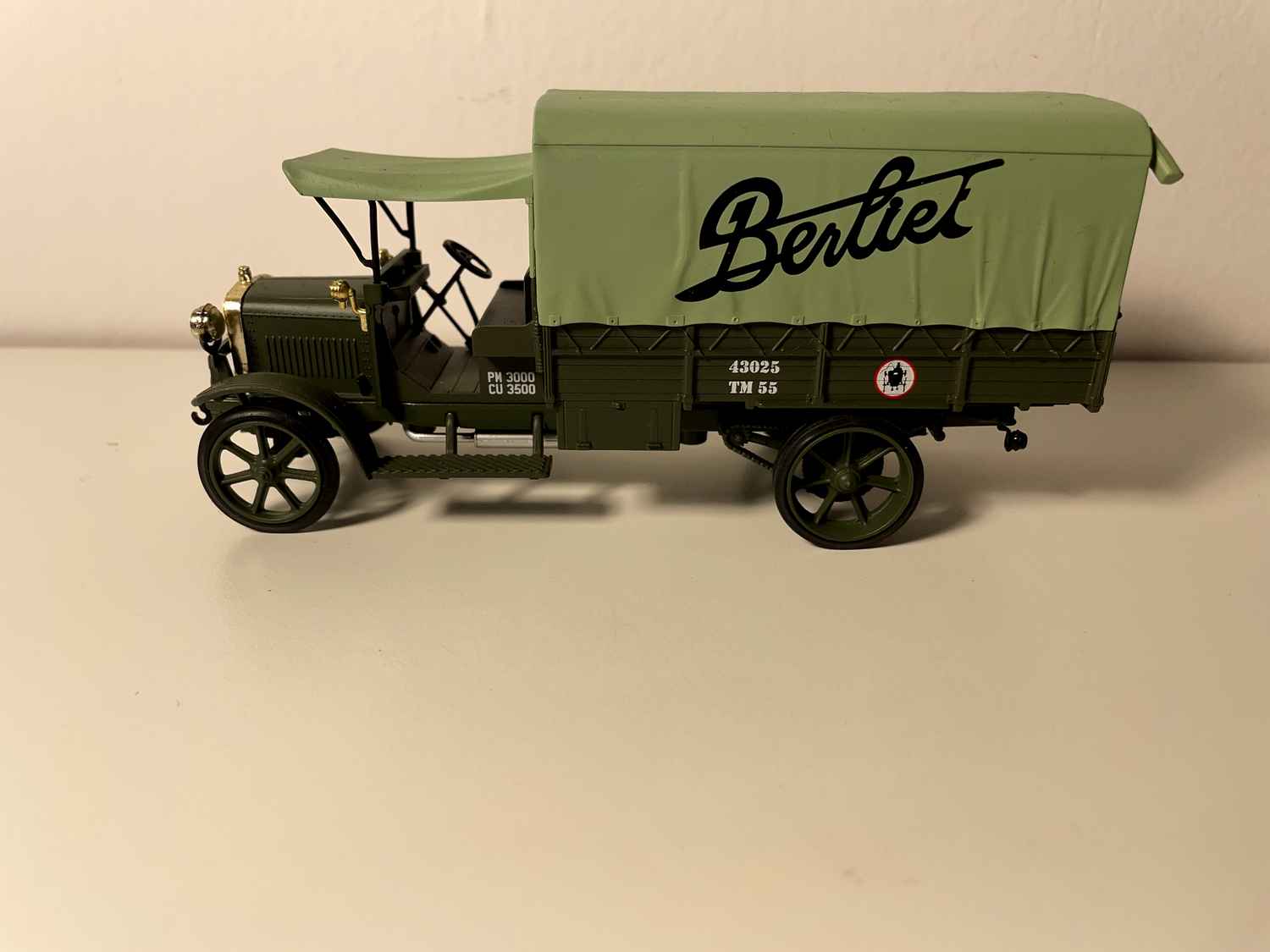 Berliet CBA Gréng Camion (ganz Plastics Camion)