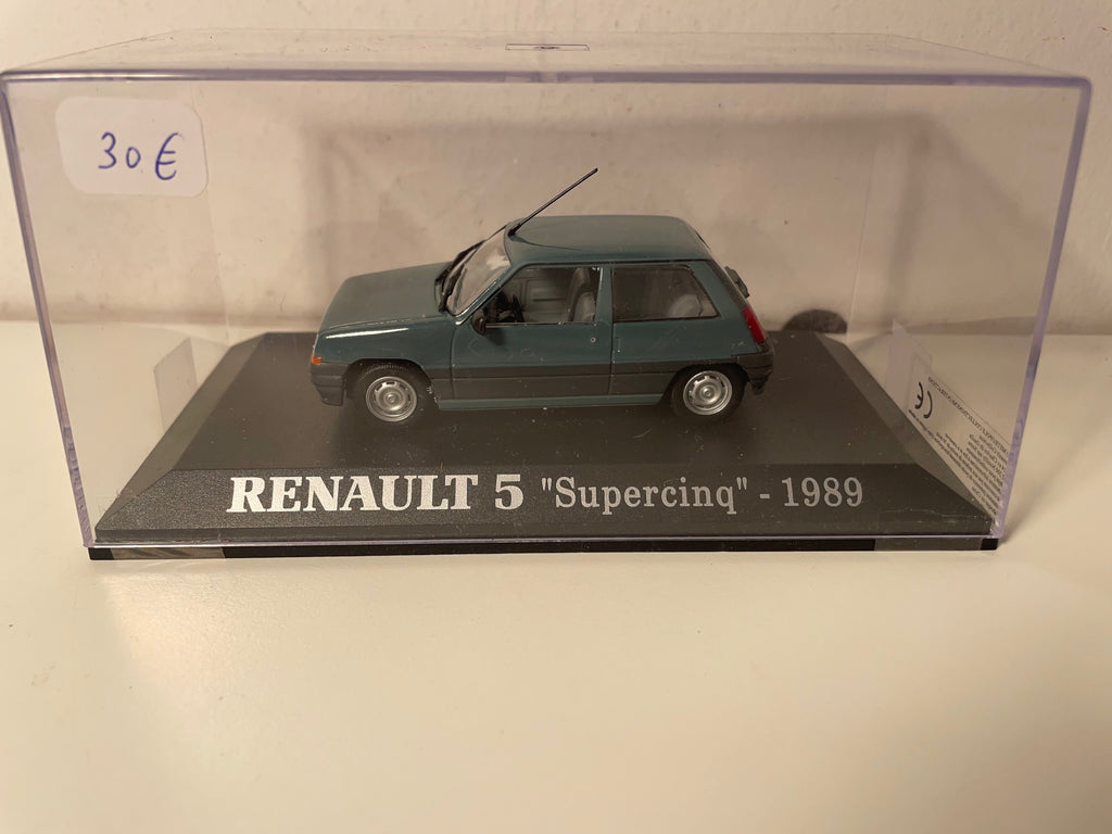 Groene Renault 5 Supercinq uit 1989