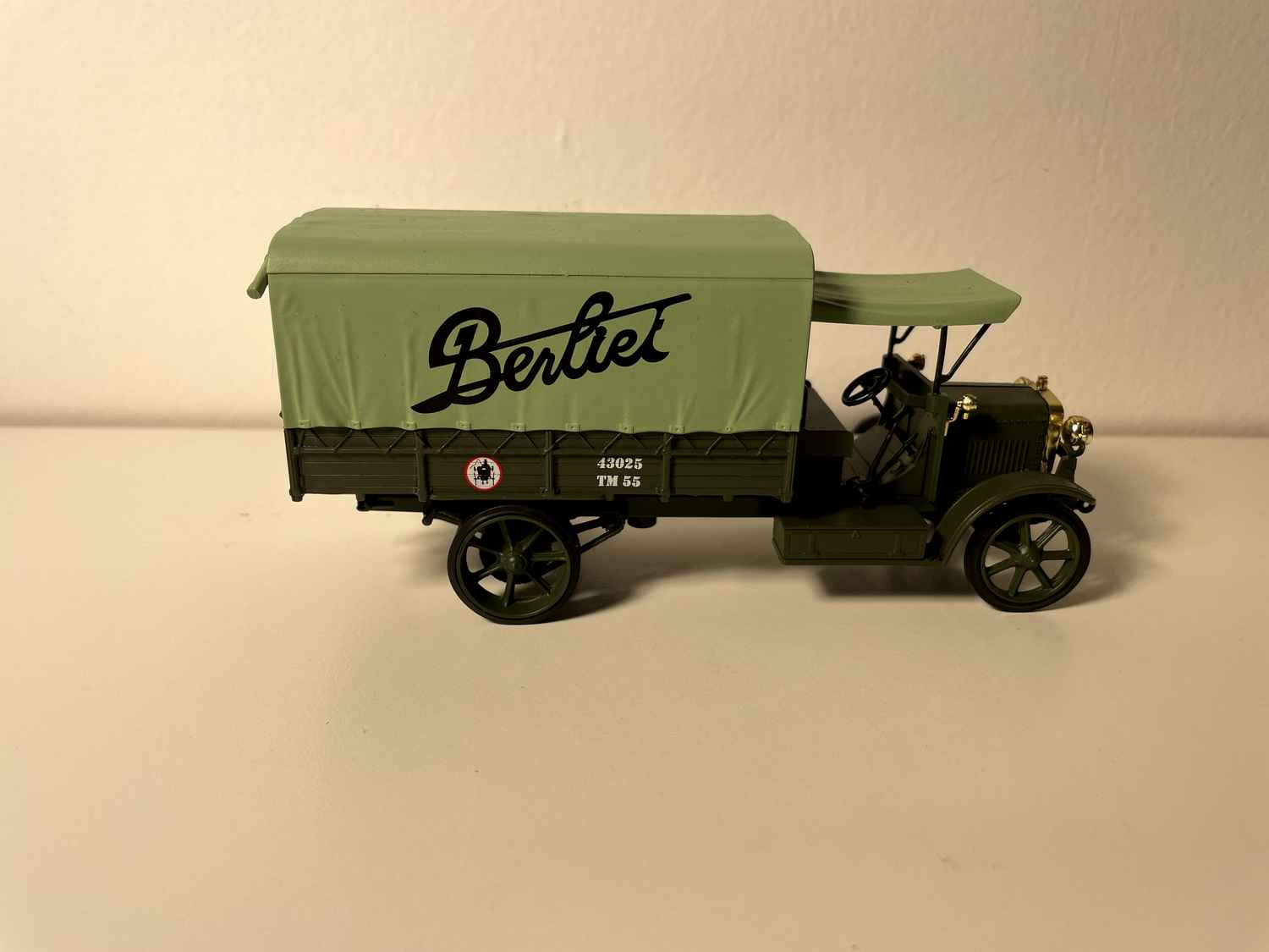 Berliet CBA Gréng Camion (ganz Plastics Camion)