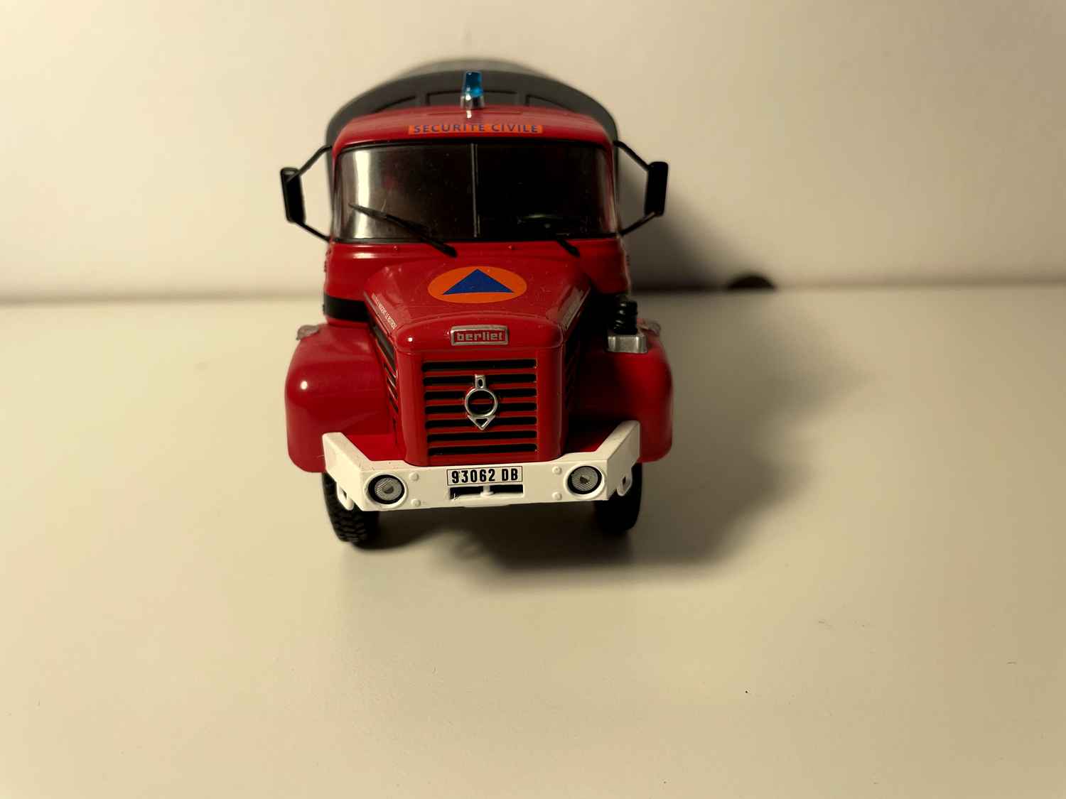 Camion Berliet L 64 M3 de la sécurité civile (avec blister et carton)