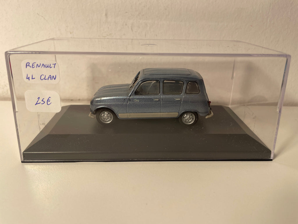 Renault 4L Clan bleue
