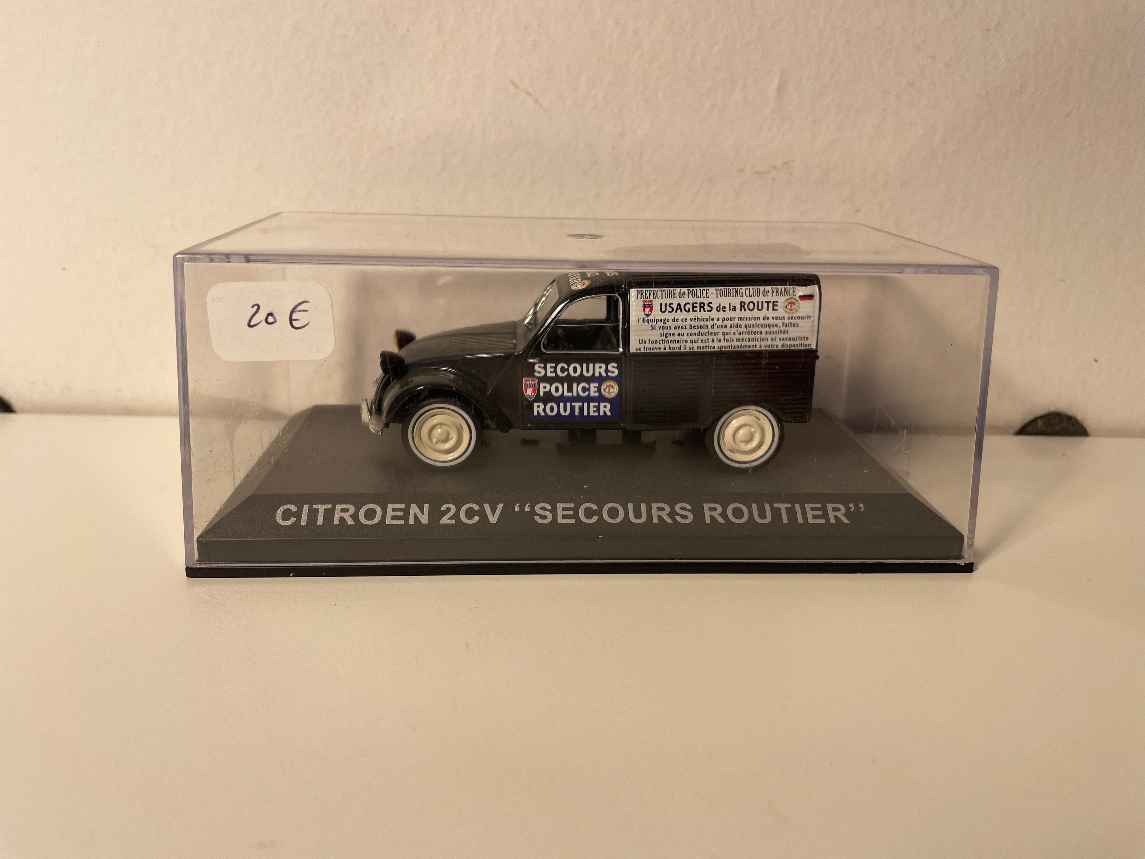 Citroën 2 CV Schwarz - Straßenrettung (Polizei Straßenrettung)