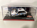 Talbot Sunbeam Lotus blanche et bleue numéro 16 - rallye de Monté-Carlo de 1981