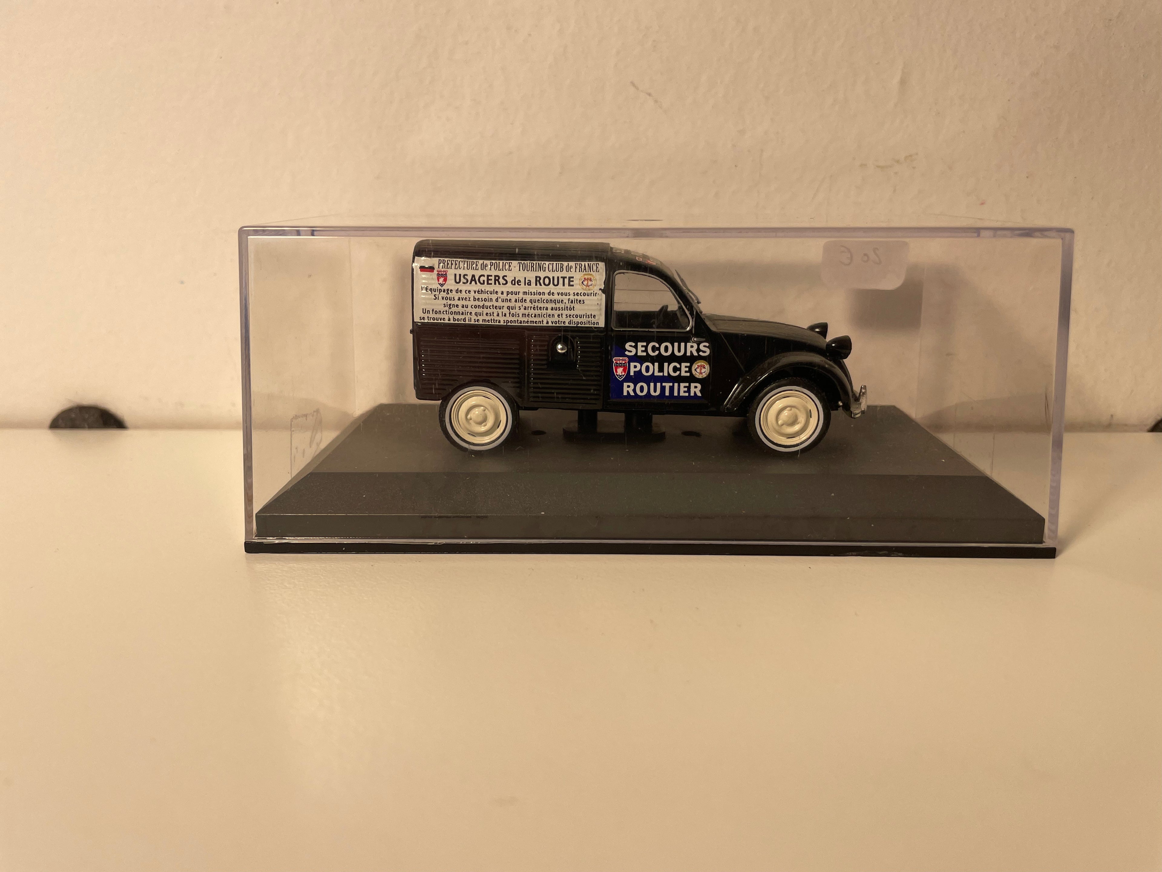 Citroën 2 CV Schwarz - Straßenrettung (Polizei Straßenrettung)