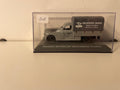 Peugeot 203 grau Planen-Pick-up - Werbung für die Maurerfirma Soarès)
