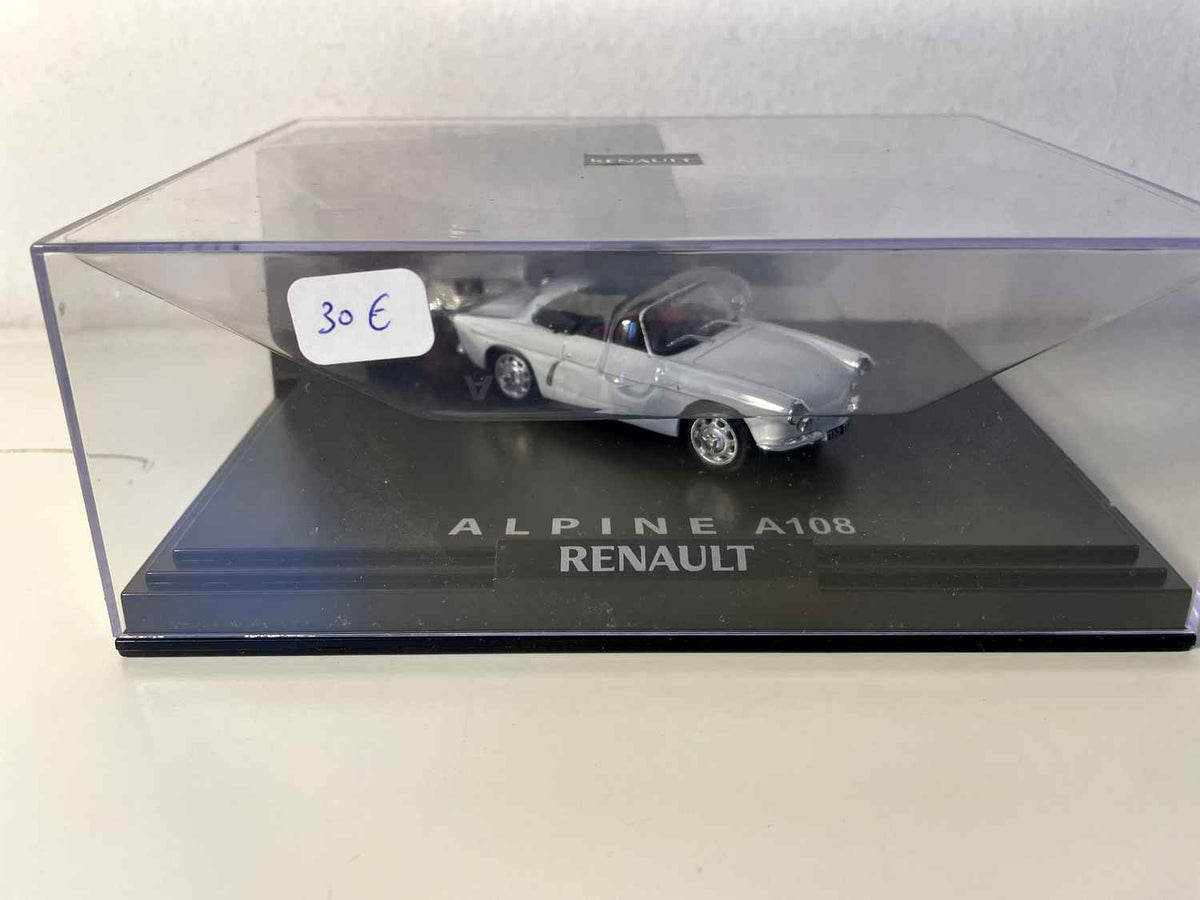 Renault Alpine A108 blanche (coffret boite rectangle) - Norev