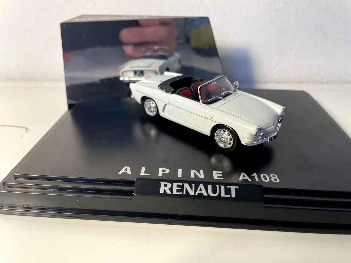 Renault Alpine A108 blanche (coffret boite rectangle) - Norev