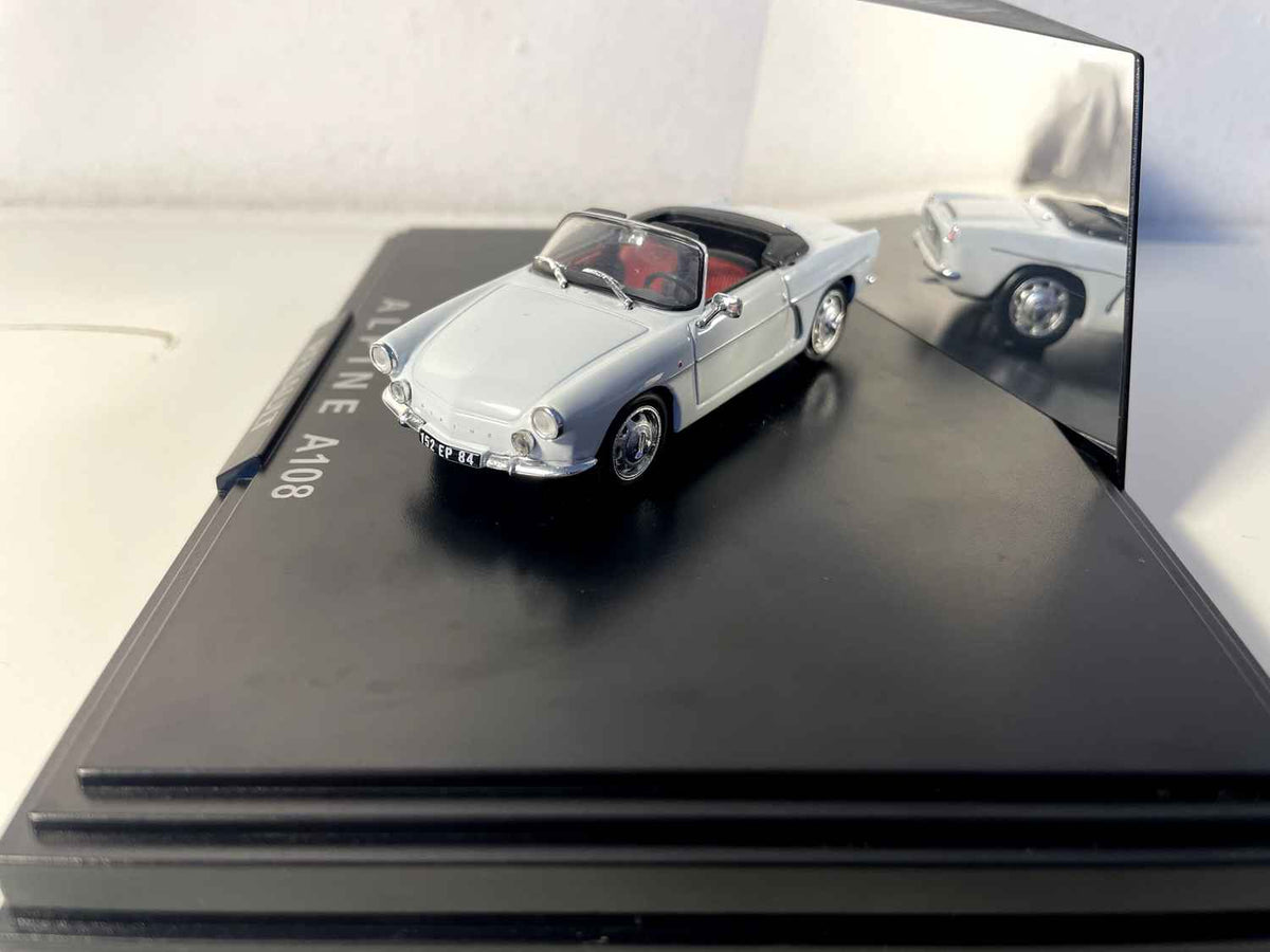 Renault Alpine A108 blanche (coffret boite rectangle) - Norev