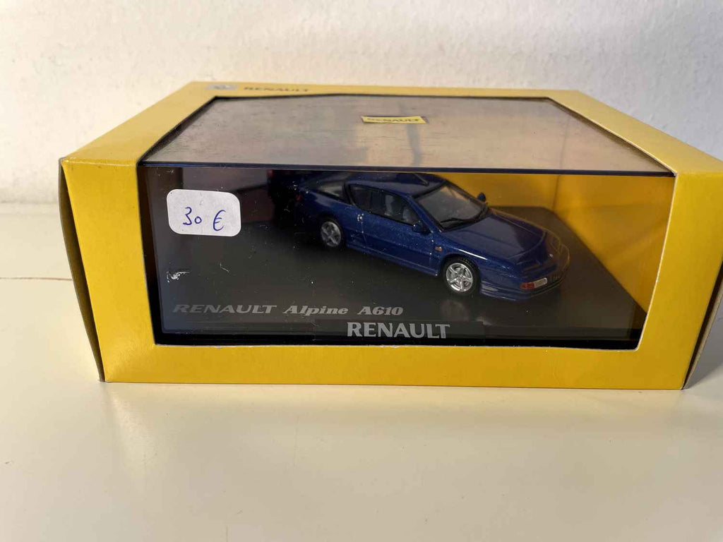 Renault Alpine A610 bleue (coffret boite rectangle) - Norev