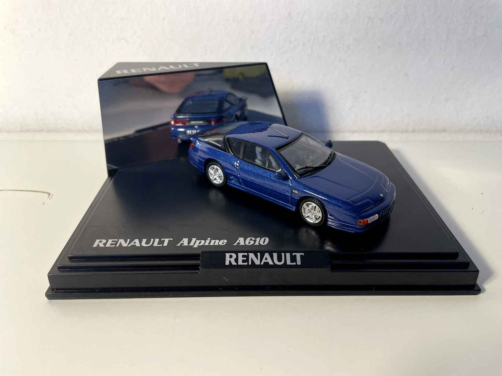 Renault Alpine A610 bleue (coffret boite rectangle) - Norev