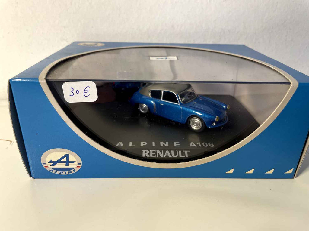 Renault Alpine A106 bleue (coffret boite rectangle) - Norev