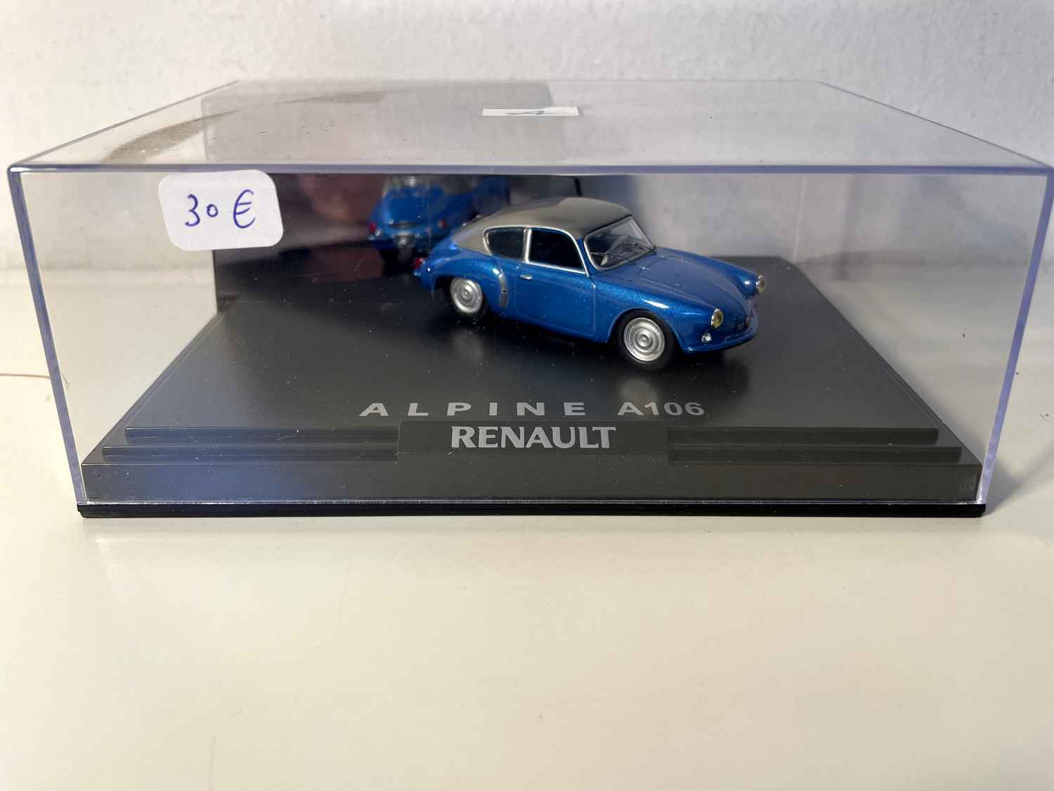 Renault Alpine A106 bleue (coffret boite rectangle) - Norev