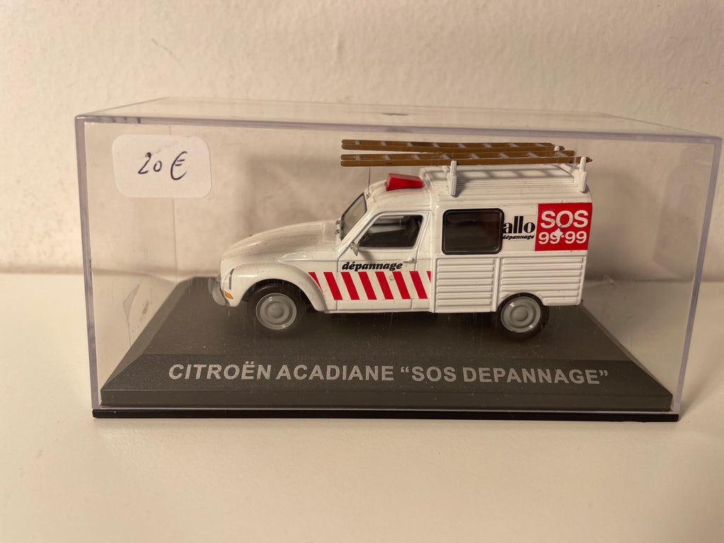 Citroën Acadiane blanc grisé? Allo SOS 99-99 dépannage