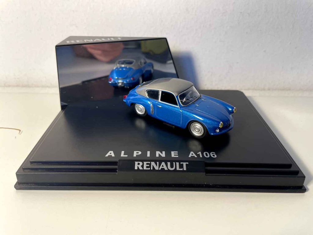 Renault Alpine A106 bleue (coffret boite rectangle) - Norev